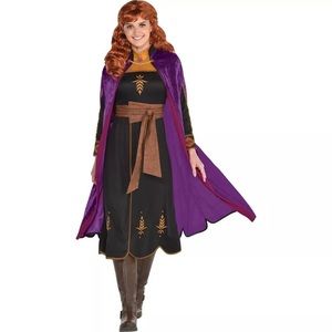 Anna Frozen Adult Halloween Costume Size XL Disney